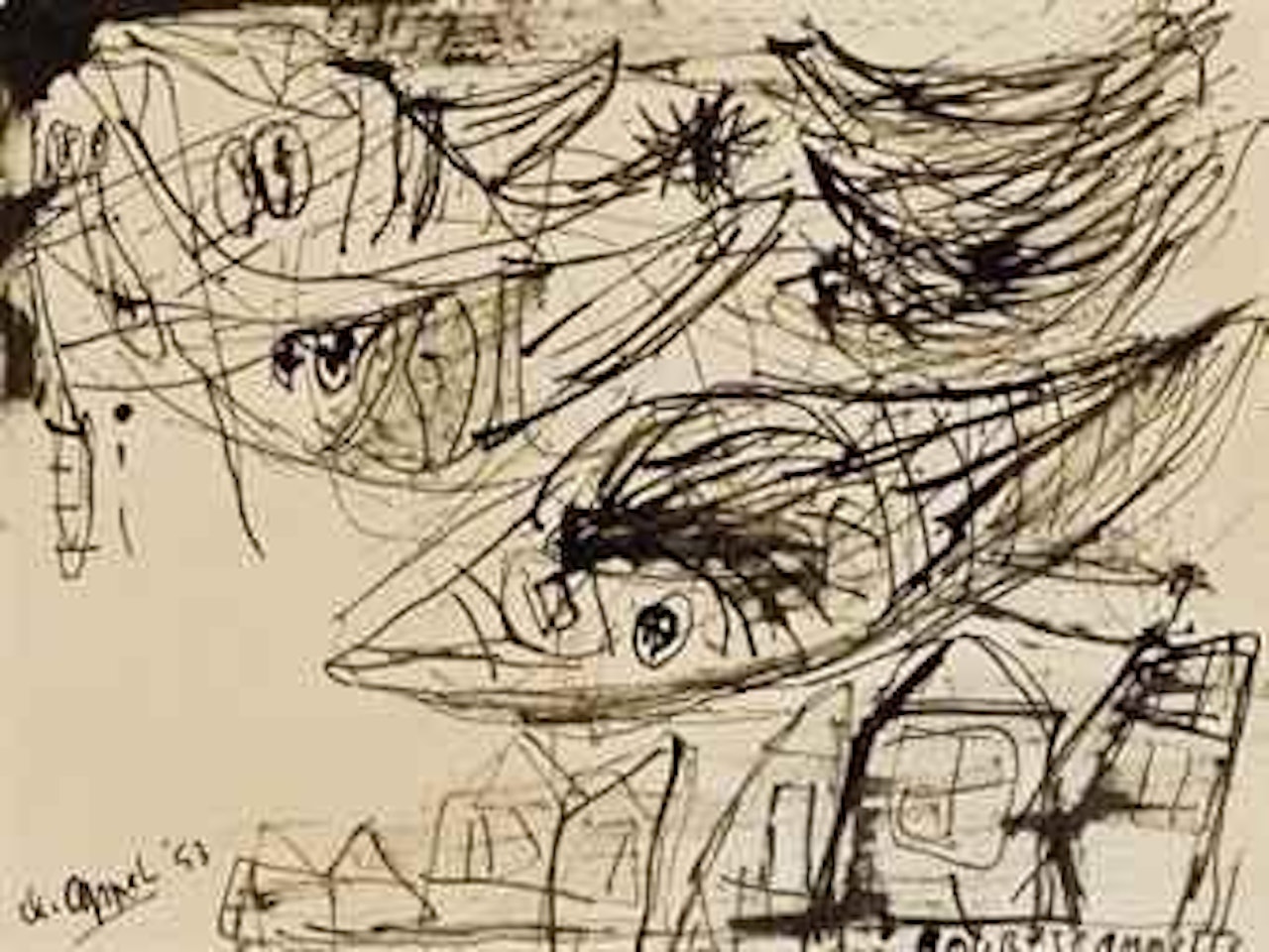 Sans titre by Karel Appel