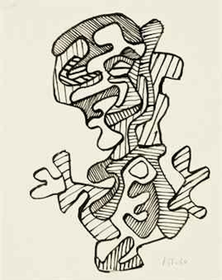 Personnage by Jean Dubuffet