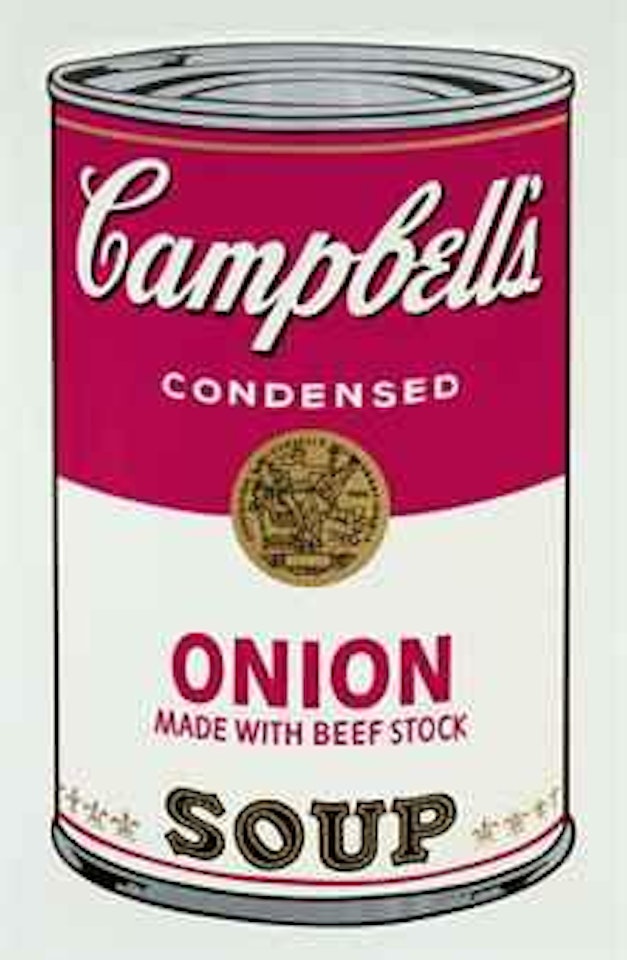 Campbell's soup I: one plate (Feldman & Schellmann II.47) by Andy Warhol