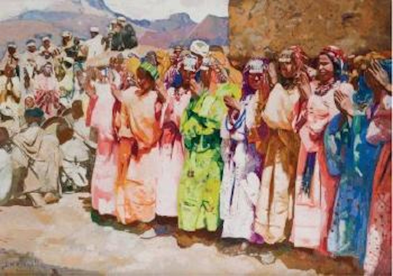 Aouache à Anemiter by Jacques Majorelle