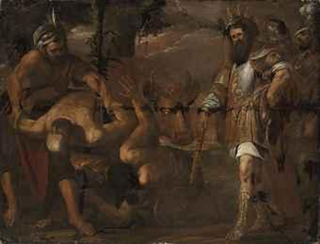 Phalaris and the Brazen Bull by Venetian School