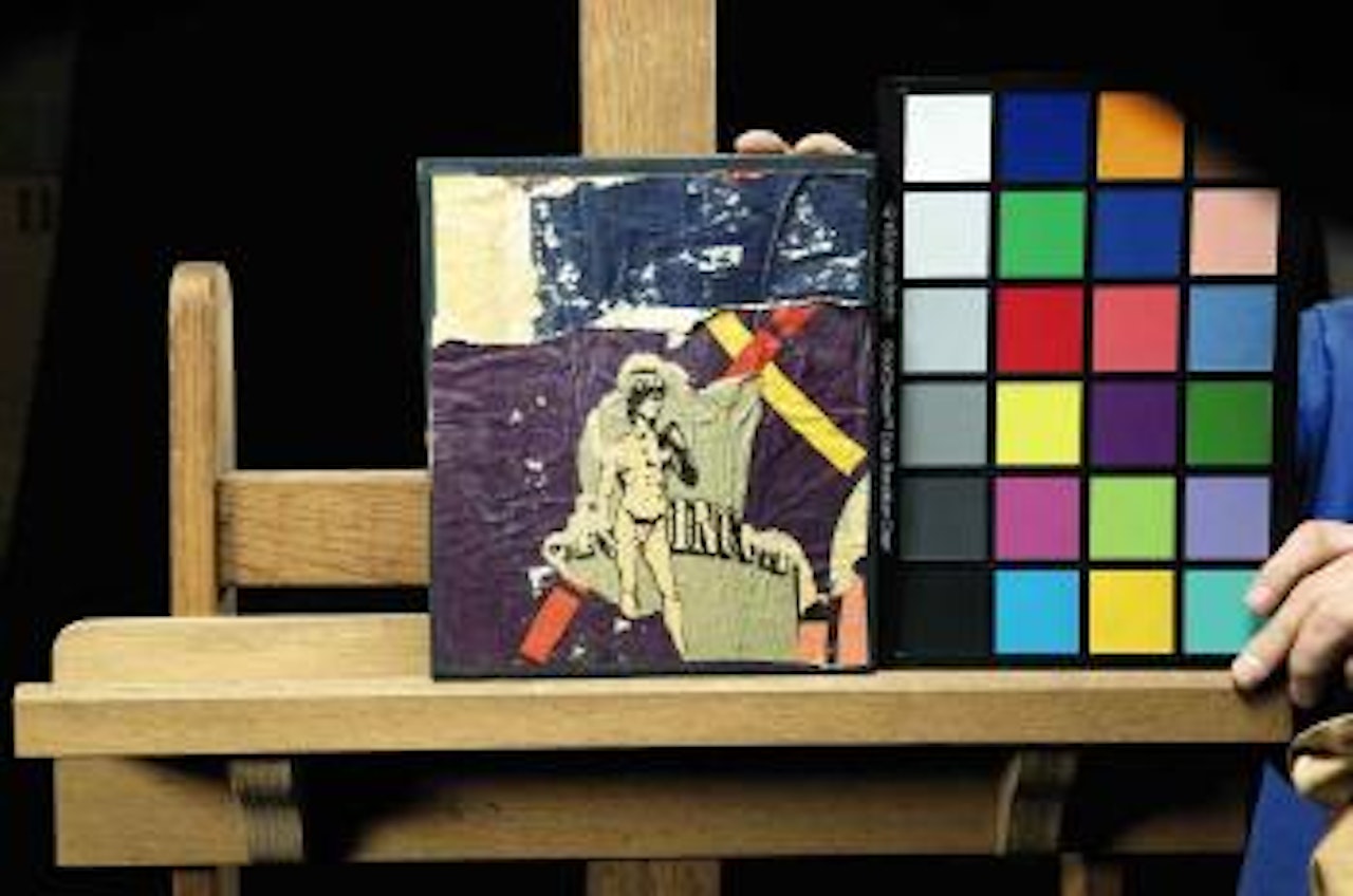 Sans titre by Mimmo Rotella