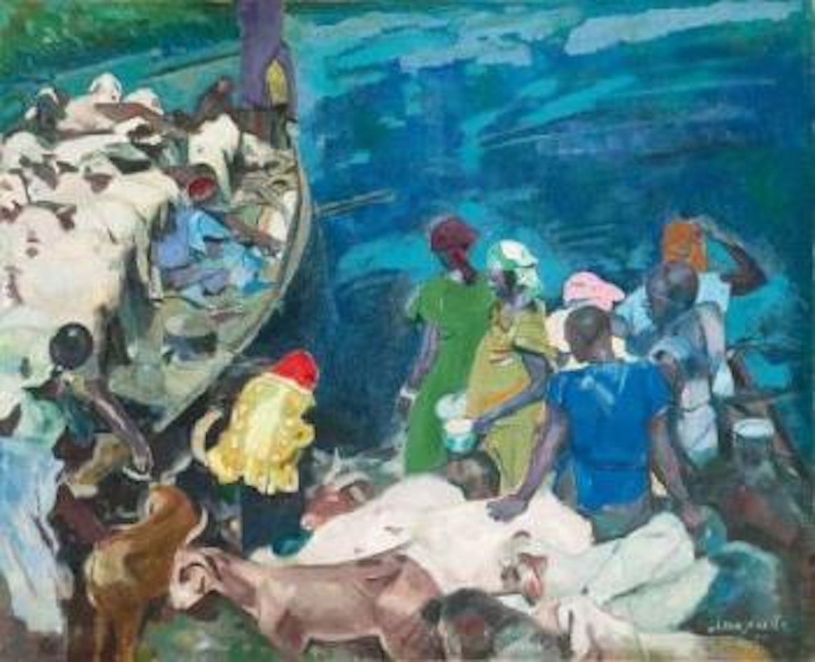 À l'embarcadère by Jacques Majorelle