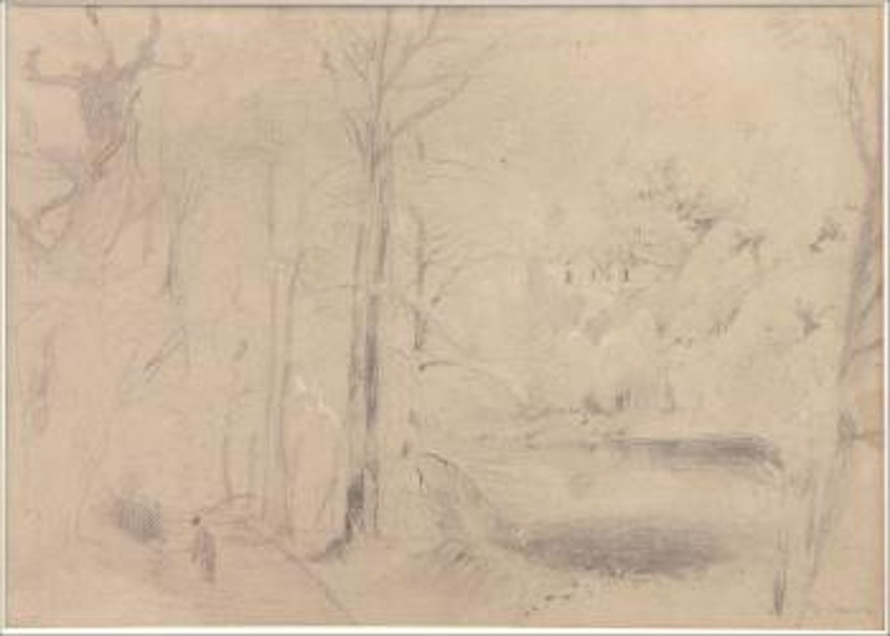 Landscape by Théodore Rousseau