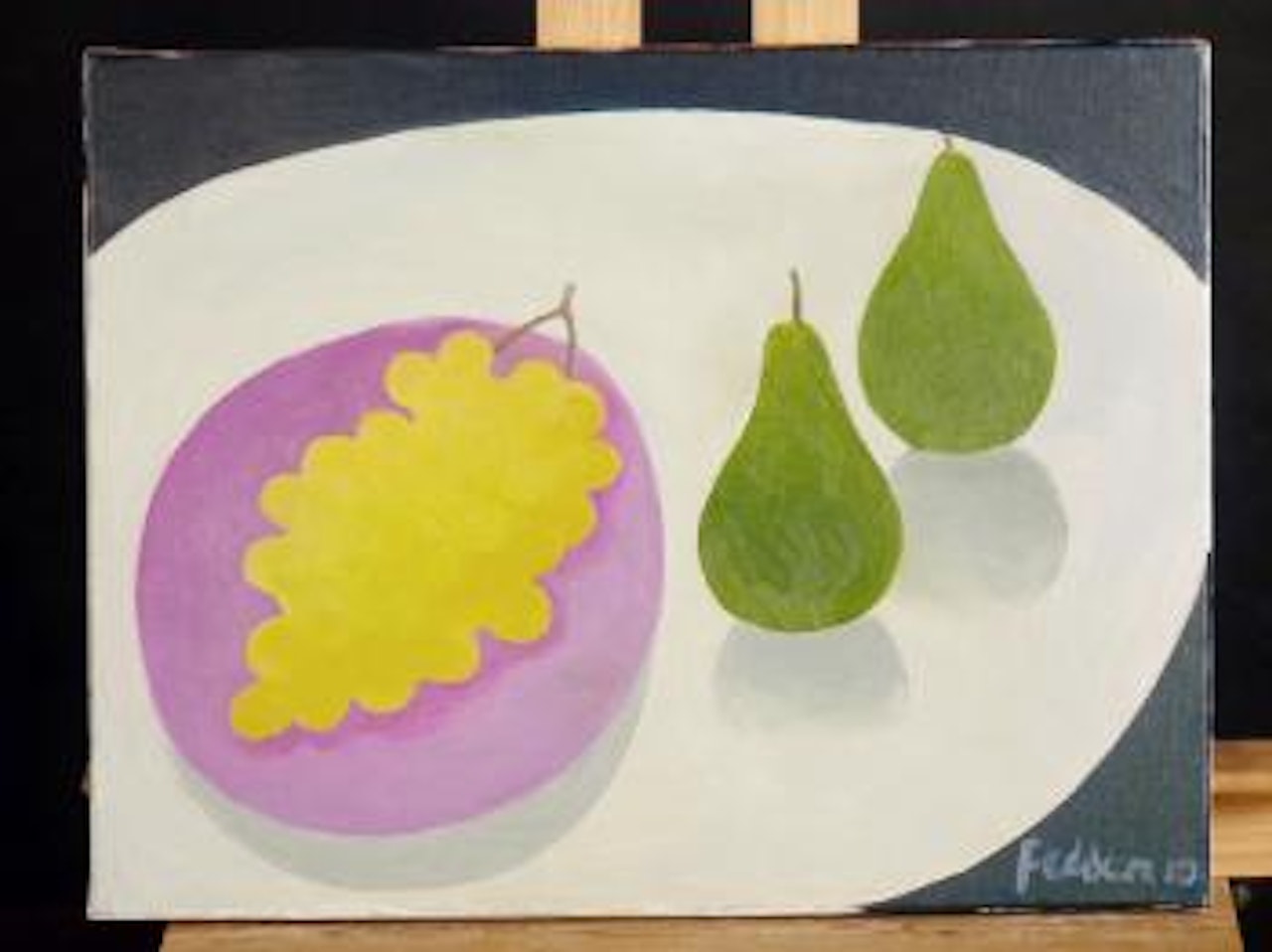 Two pears by Mary Fedden