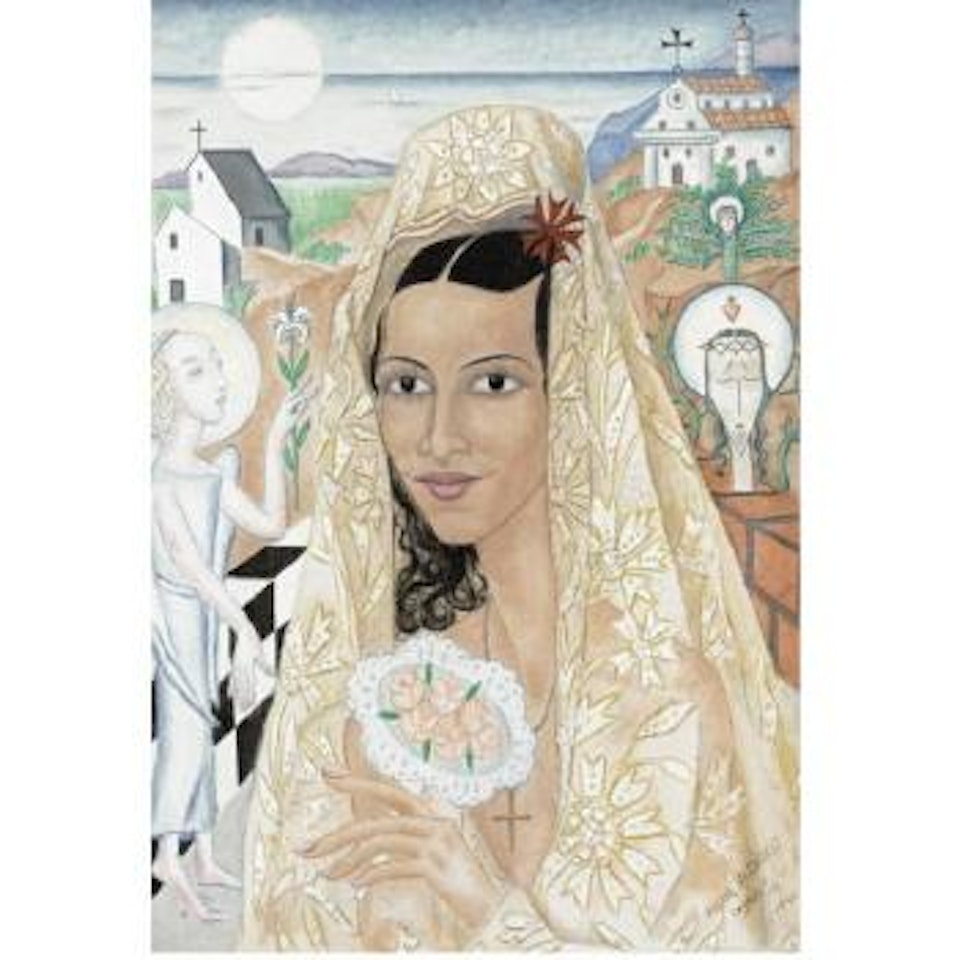 The Bride Of Cagnes-Sur-Mer by Marie Vassilieff