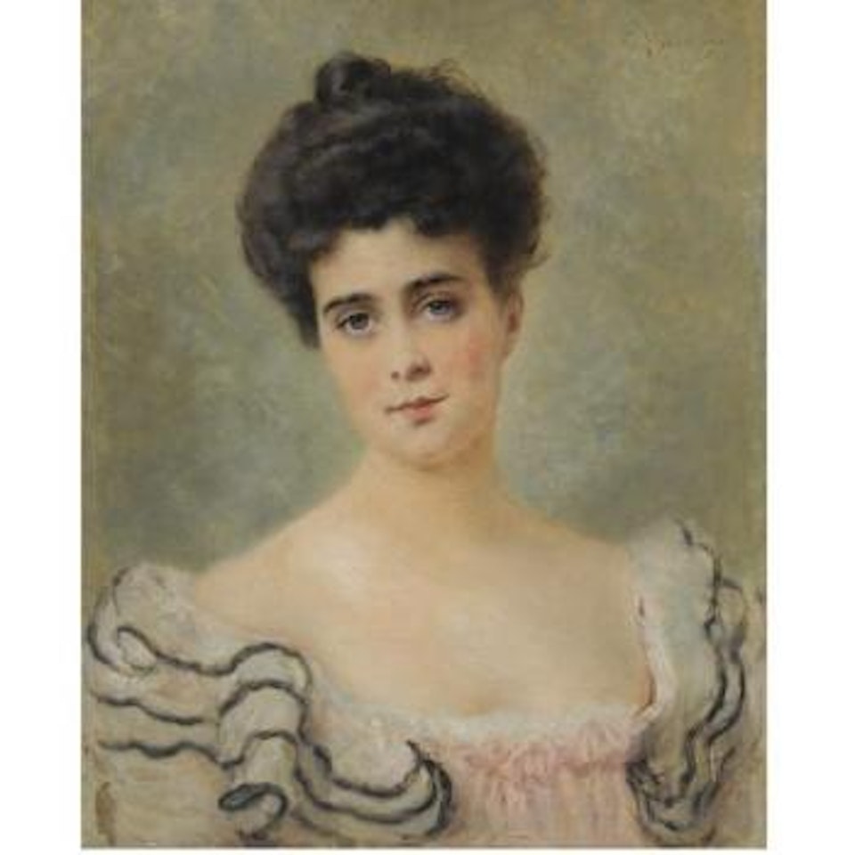 Portrait Of Grand Duchess Elena Vladimirovna by Konstantin Makovsky