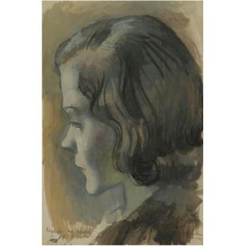 Portrait Of Princess Nathalie Paley by Pavel Tchelitchew