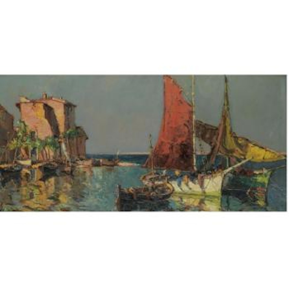 The Red Sail by Georgij Aleksandrovic Lapschin