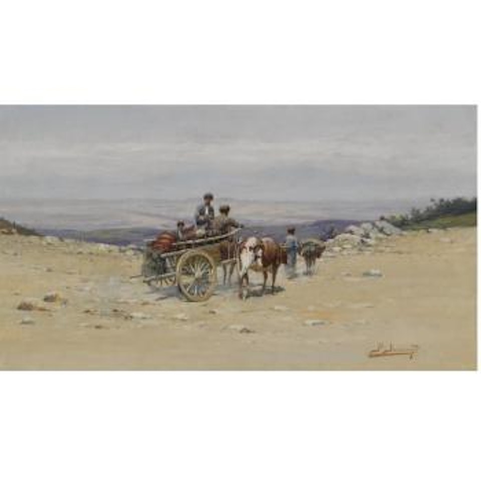 Travellers In The Mountains by Richard Karlovich Zommer