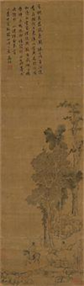 Flowering Locust Tree by Wen Zhengming