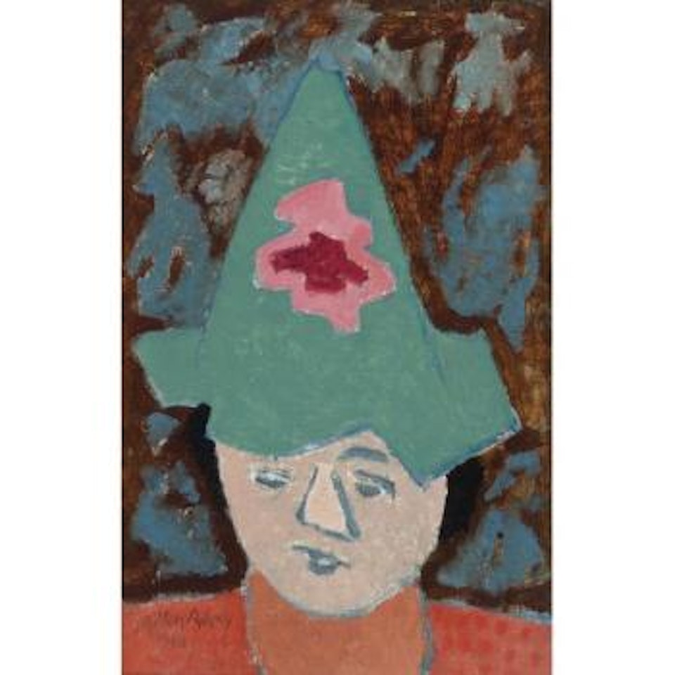 Fancy Hat by Milton Avery