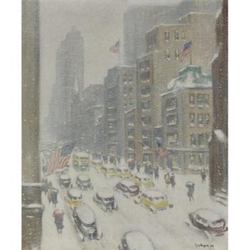 Fifth Avenue, Midtown by Guy Carleton Wiggins