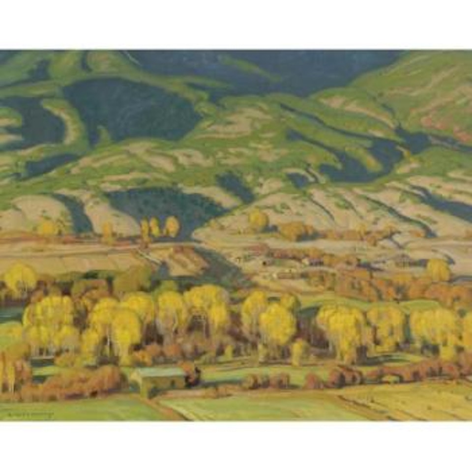 Valley Of Valdez by Ernest Martin Hennings