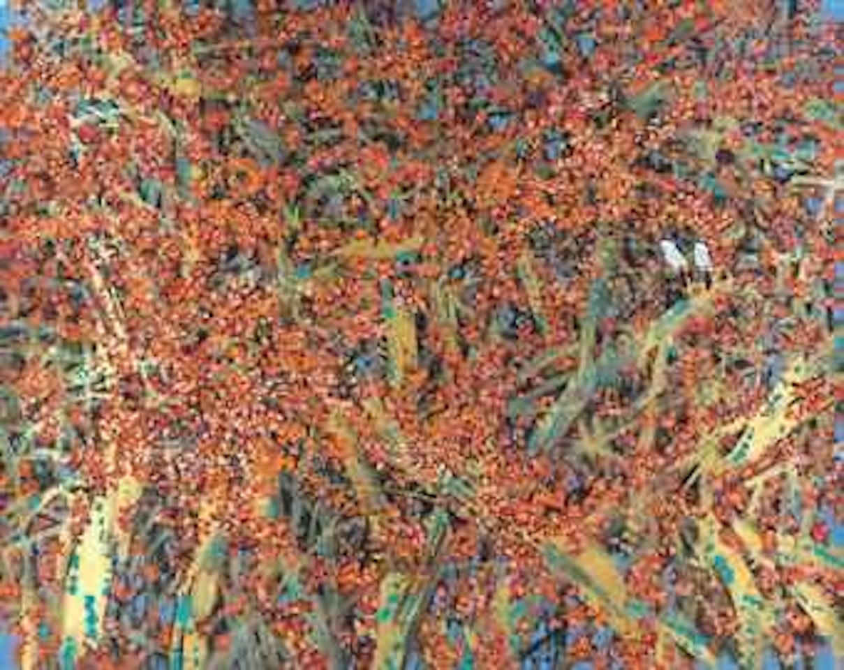 Flowers in Bloom by Huang Yongyu