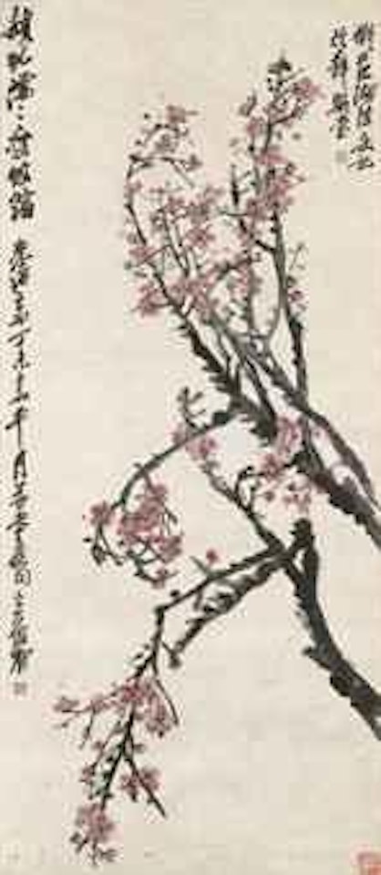 Plum Blossoms by Wu Changshuo