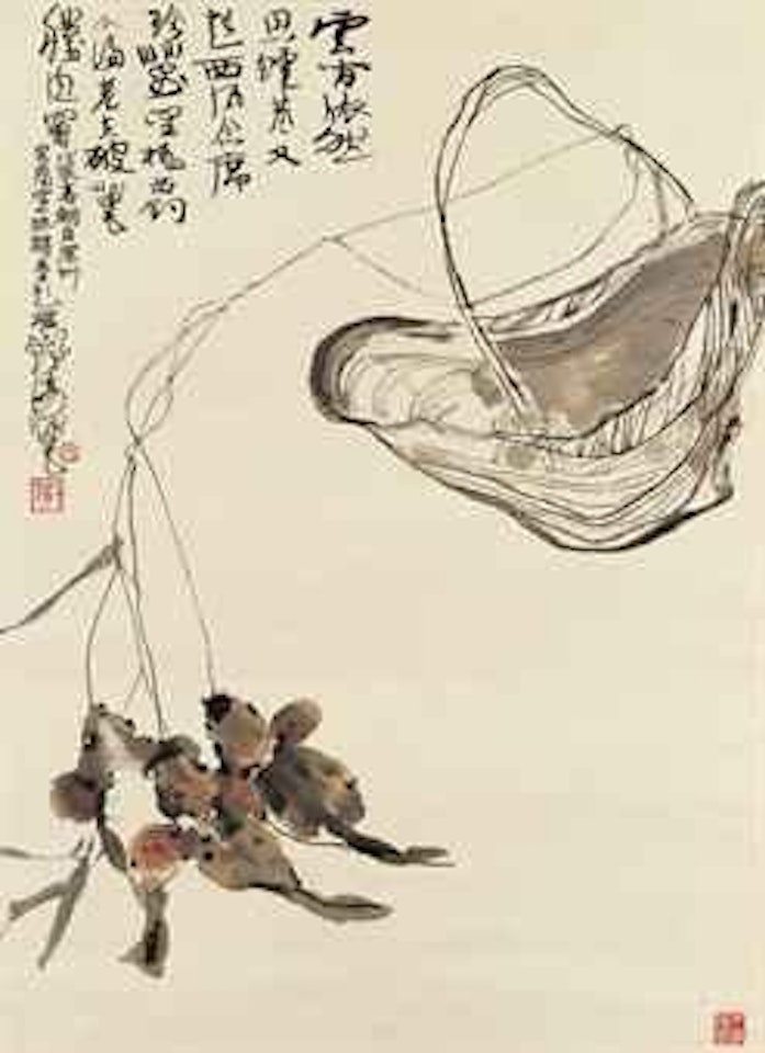Fish and Basket by Cheng Shifa