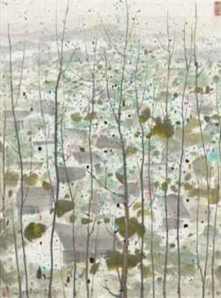 Pine Forest by Wu Guanzhong