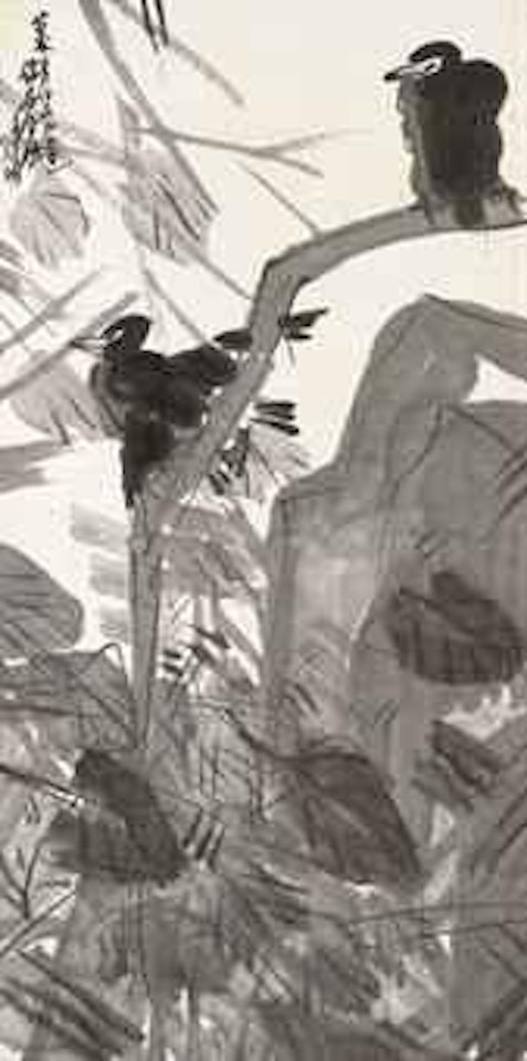 Birds by Lin Fengmian