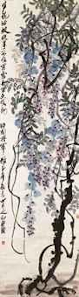 Wisteria by Qi Baishi