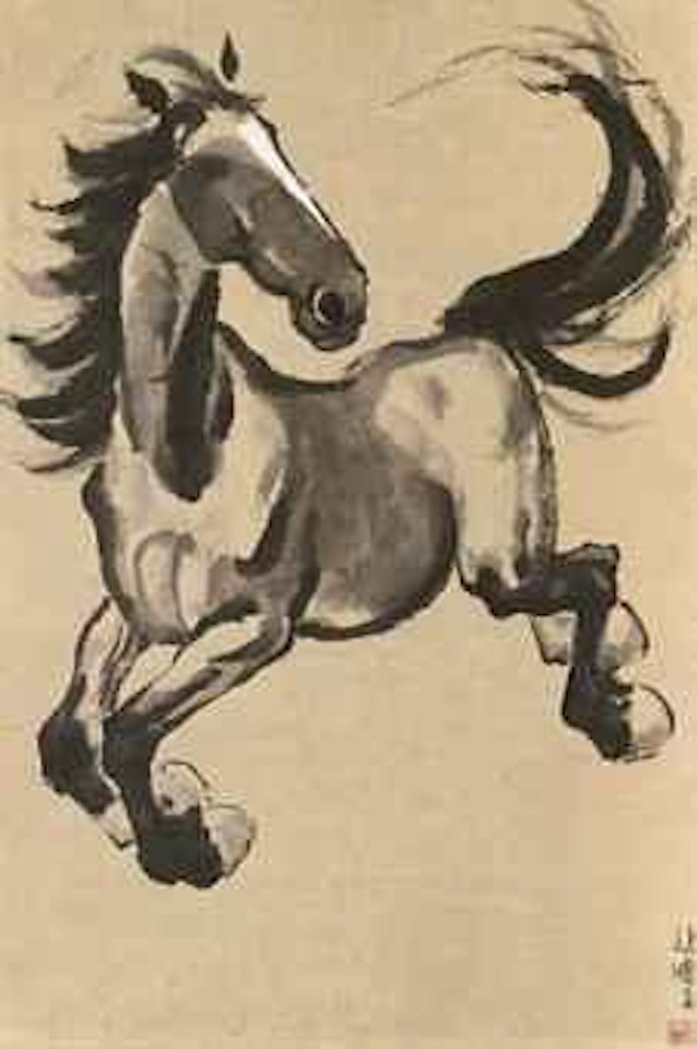 Stallion by Xu Beihong