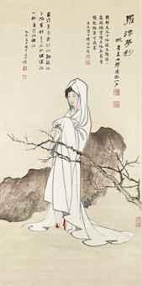 Lady by Zhang Daqian