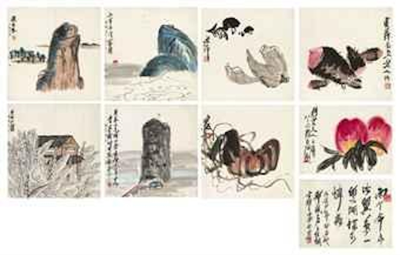 Landscapes & Vegetables by Qi Baishi