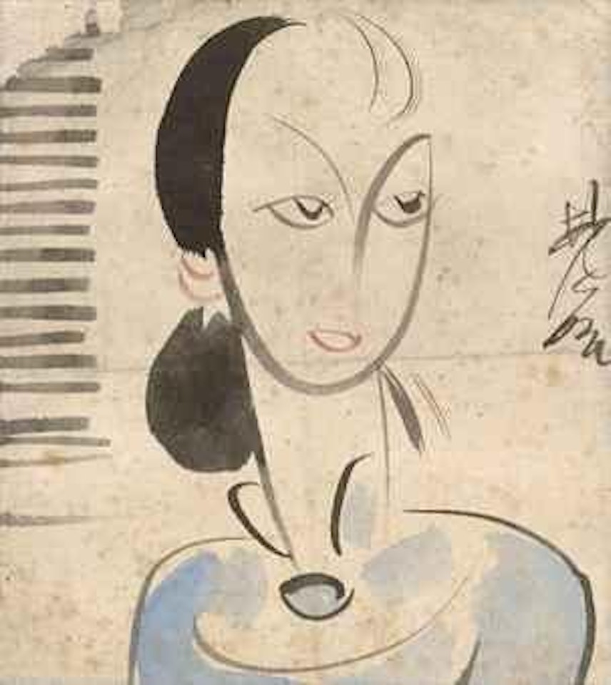 Lady by Lin Fengmian