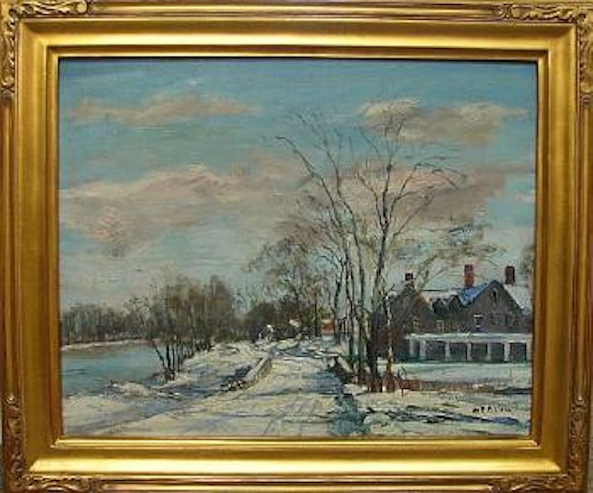 The Schuylkill River by Walter Emerson Baum