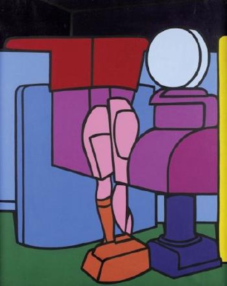Il peso by Valerio Adami