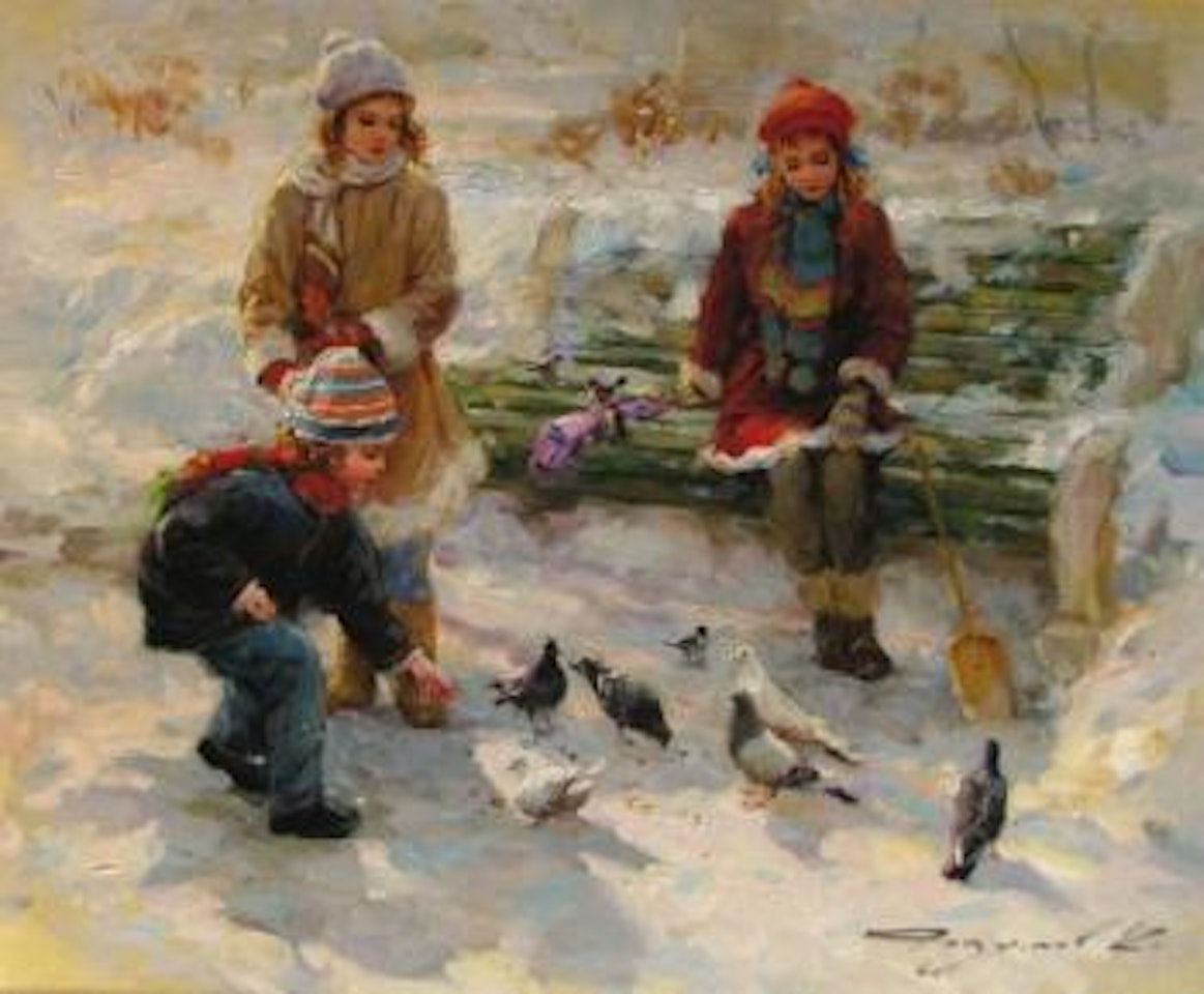 La journée ensoleillée by Constantin Razoumov