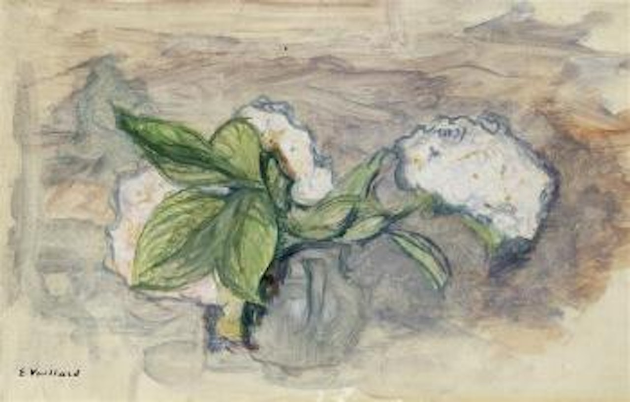 Petite étude de fleurs by Édouard Vuillard