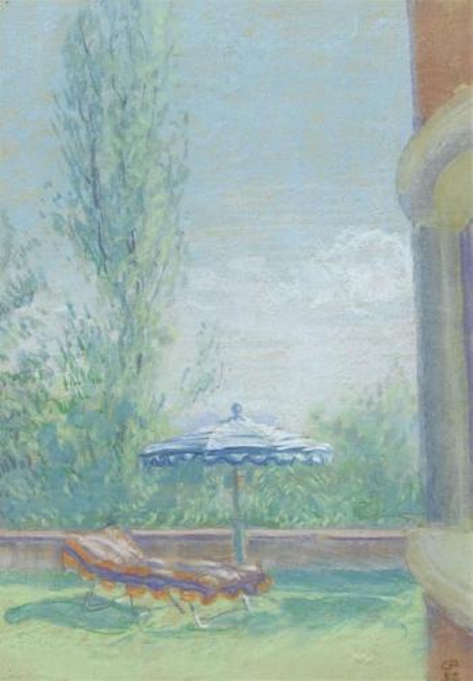 View into the garden by Cuno Amiet