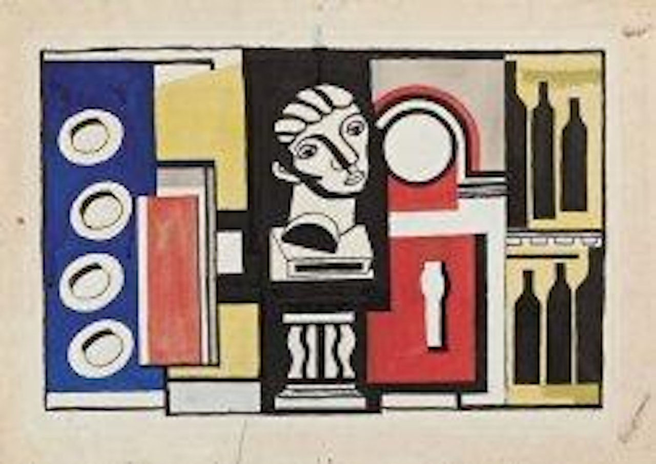 Nature morte au buste by Fernand Leger