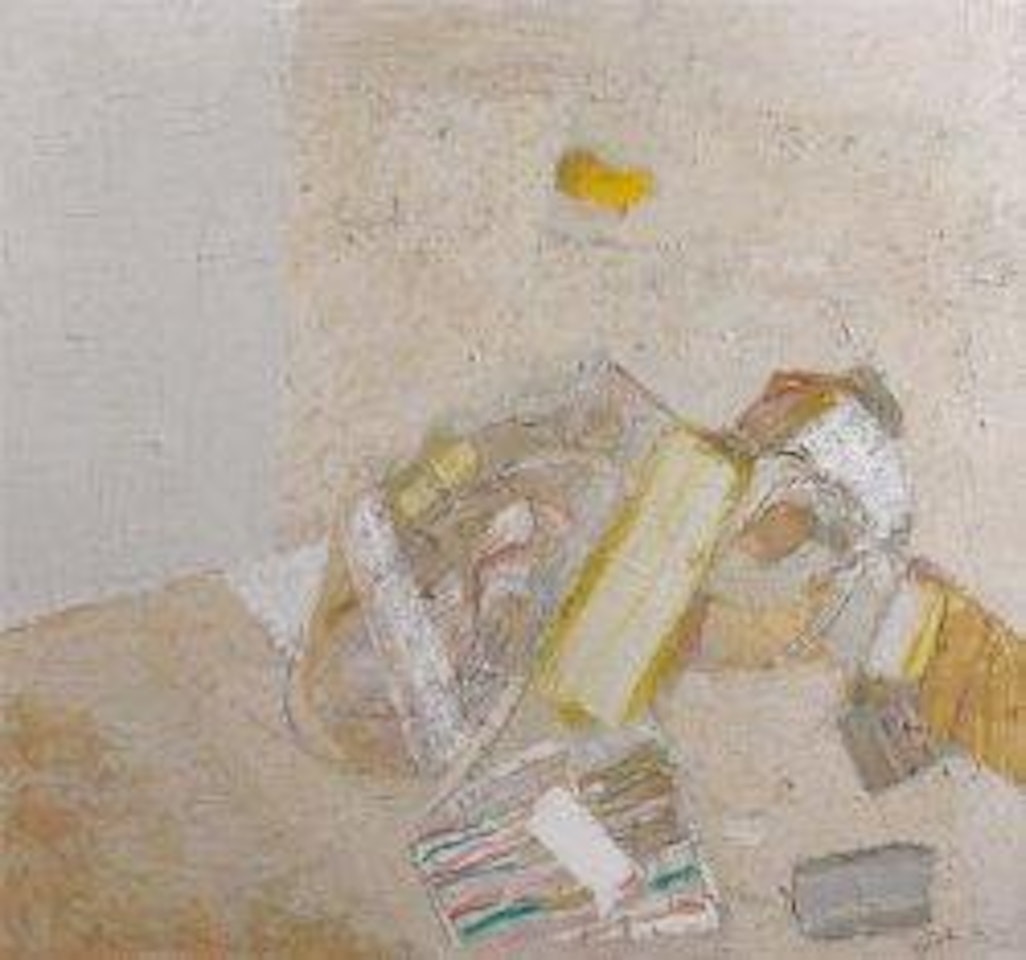 Le drap à rayures by Shafic Abboud