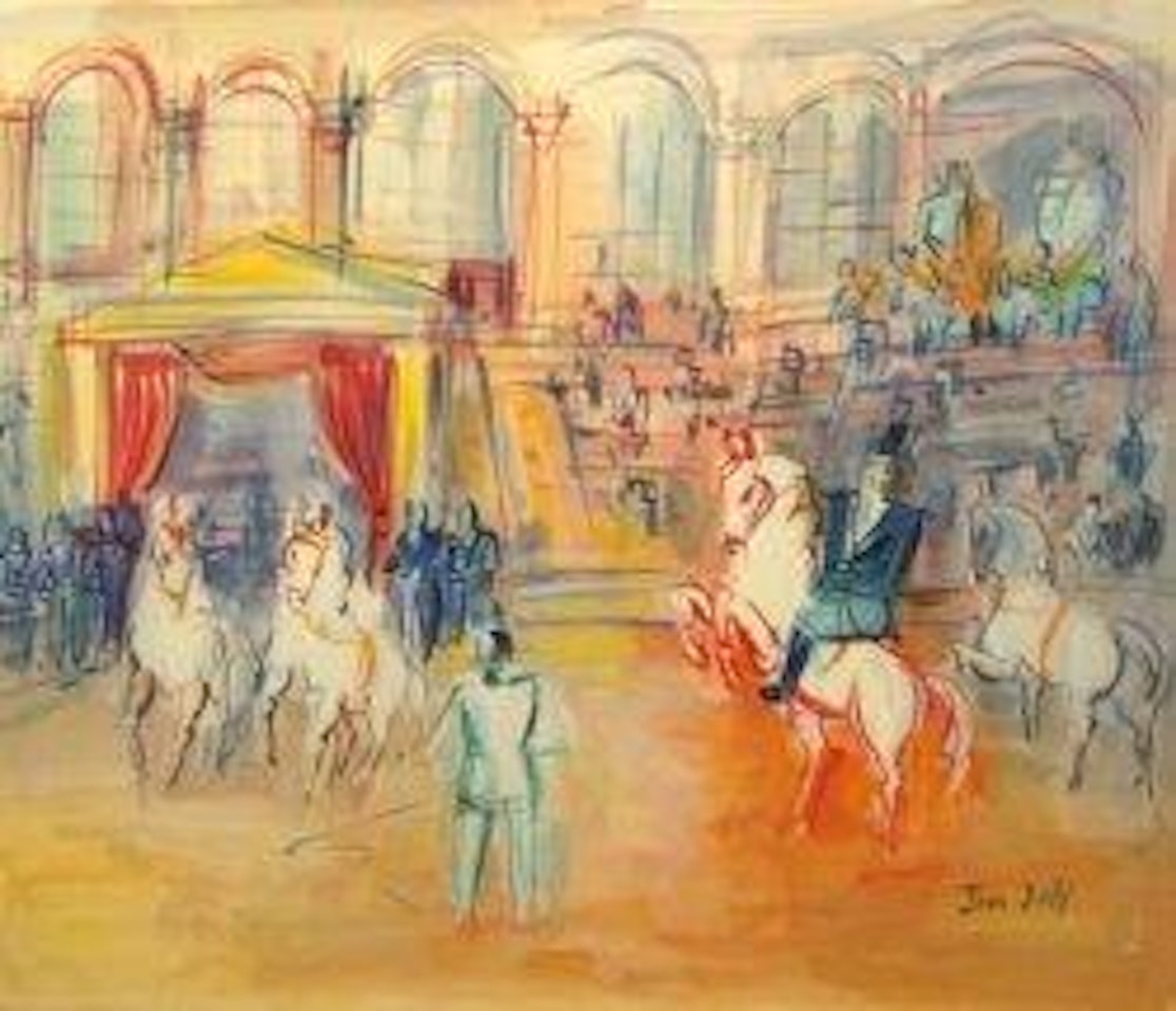 Scène de cirque by Jean Dufy