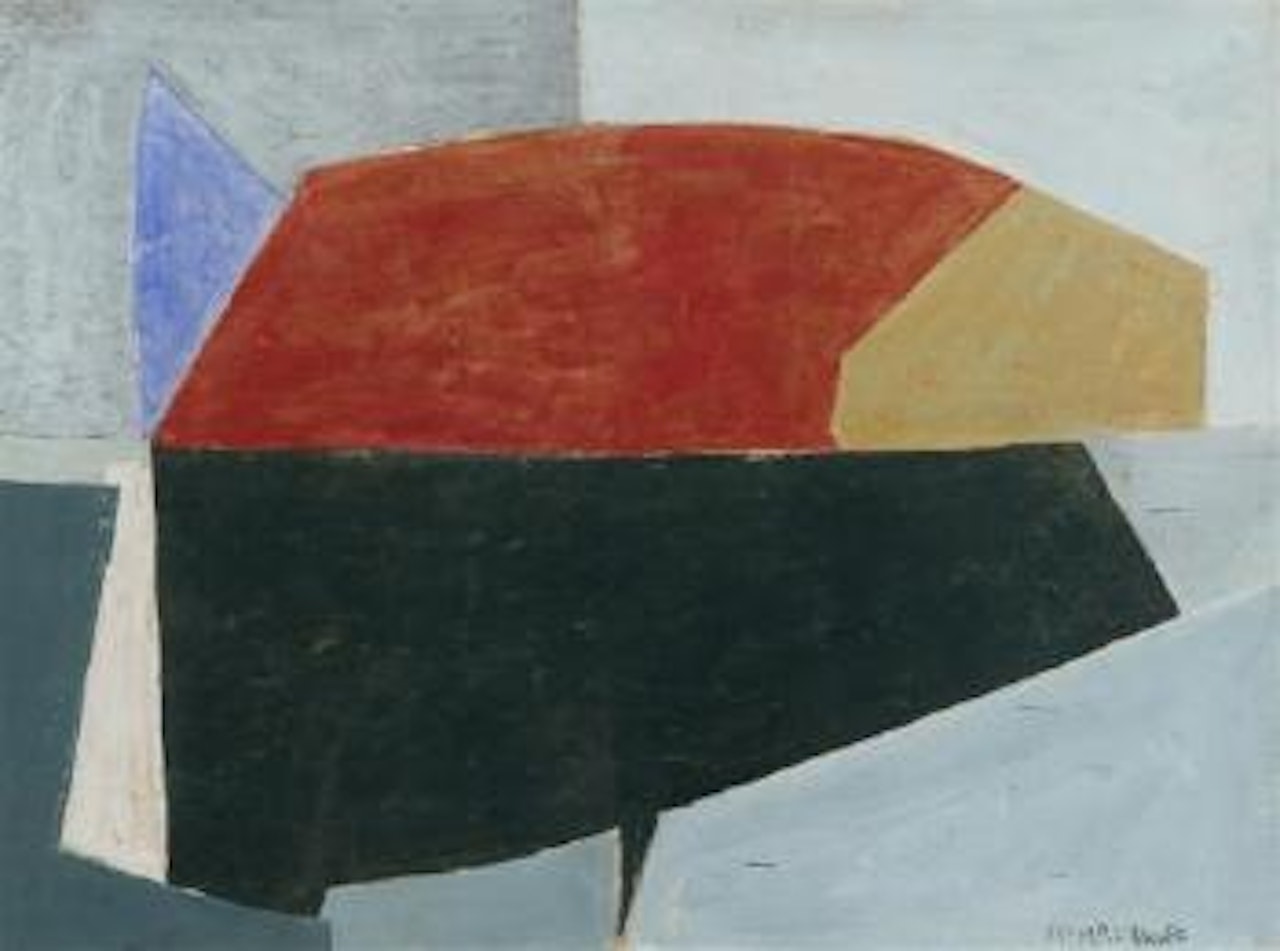 Rouge vert bleu-gris by Serge Poliakoff