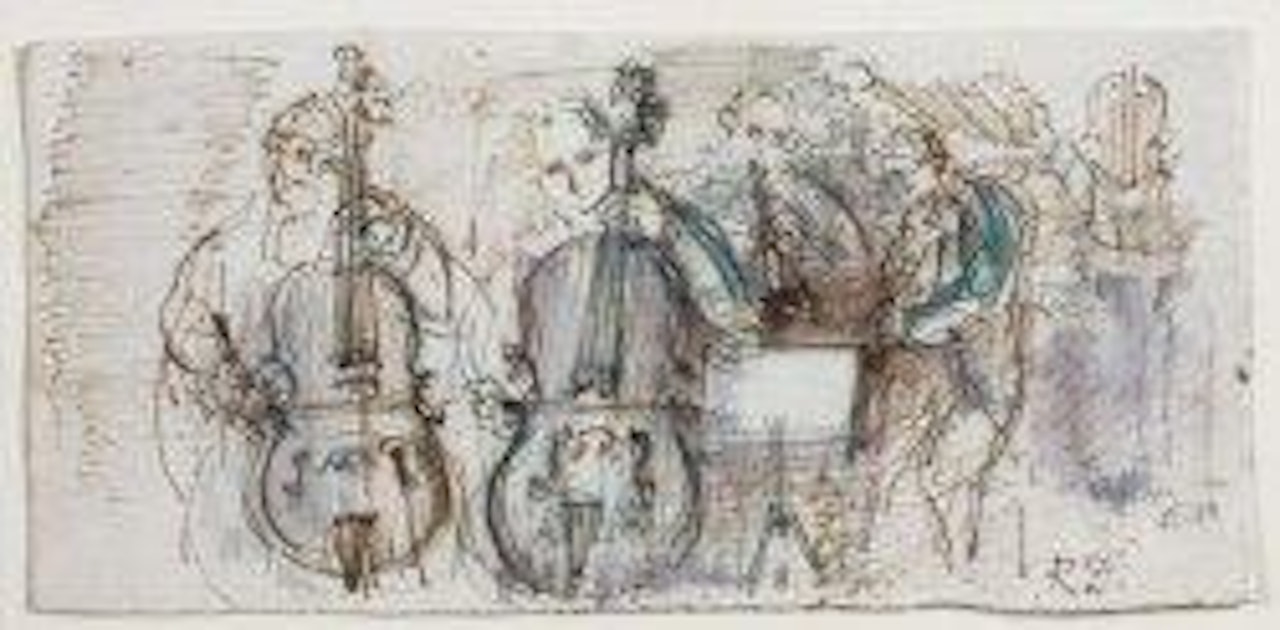 L'orchestre by Raoul Dufy