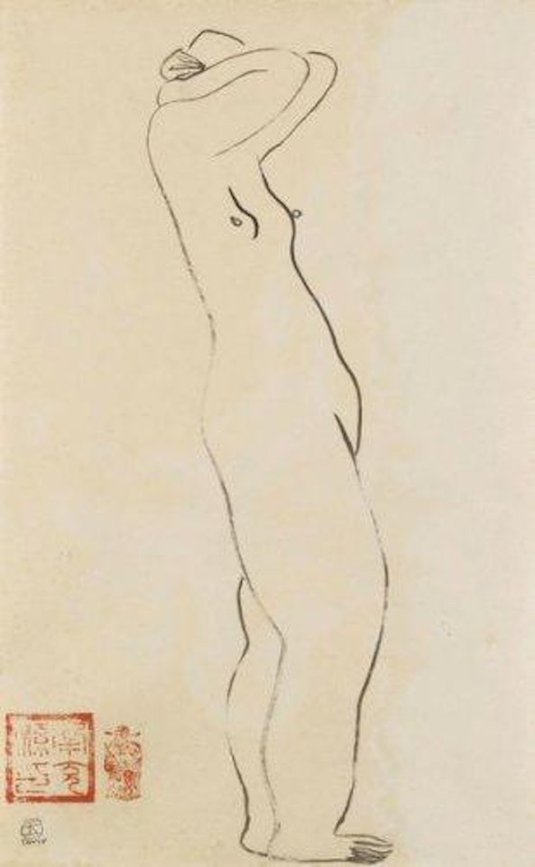 Nu debout by Sanyu