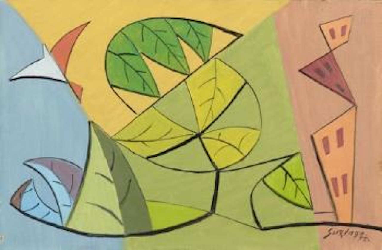 Le paradis terrestre by Leopold Survage