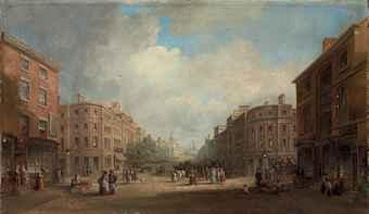 A proposed scheme for a new street, Newcastle by John Wilson Carmichael