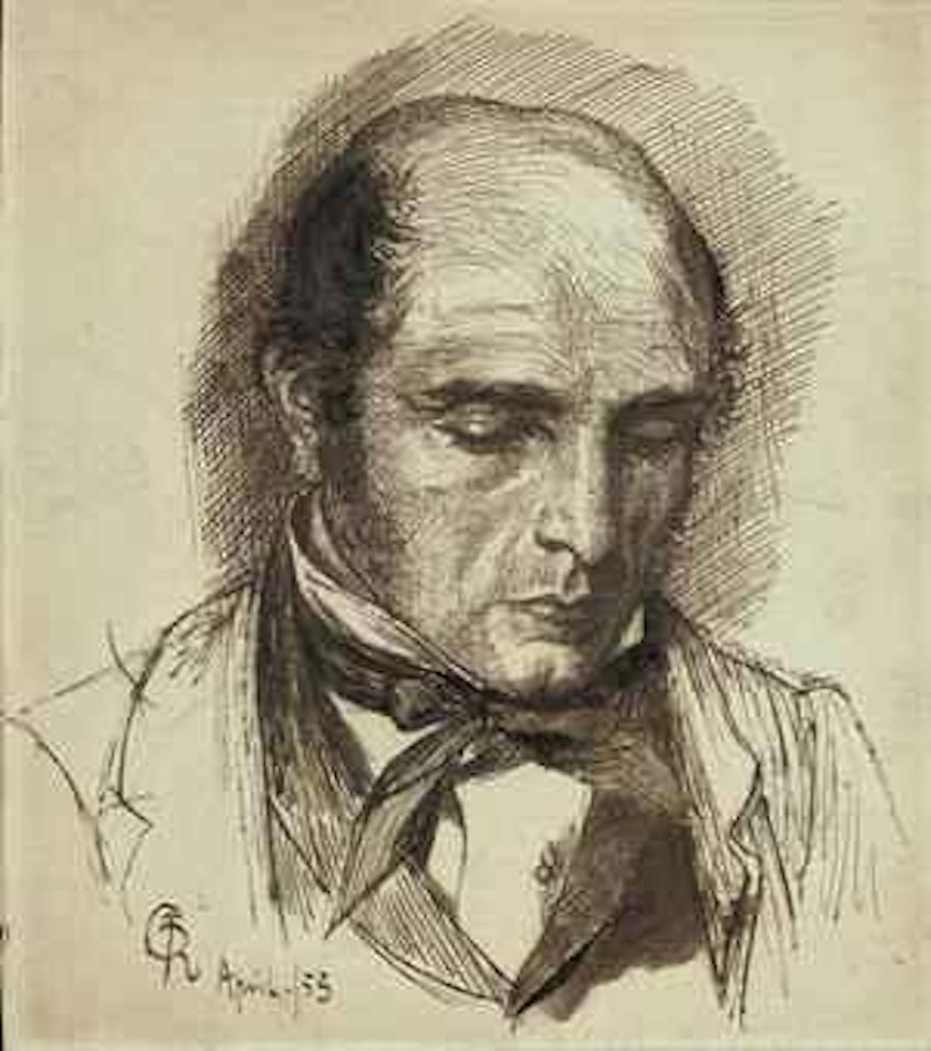 Portrait of Henry Polidori by Dante Gabriel Rossetti