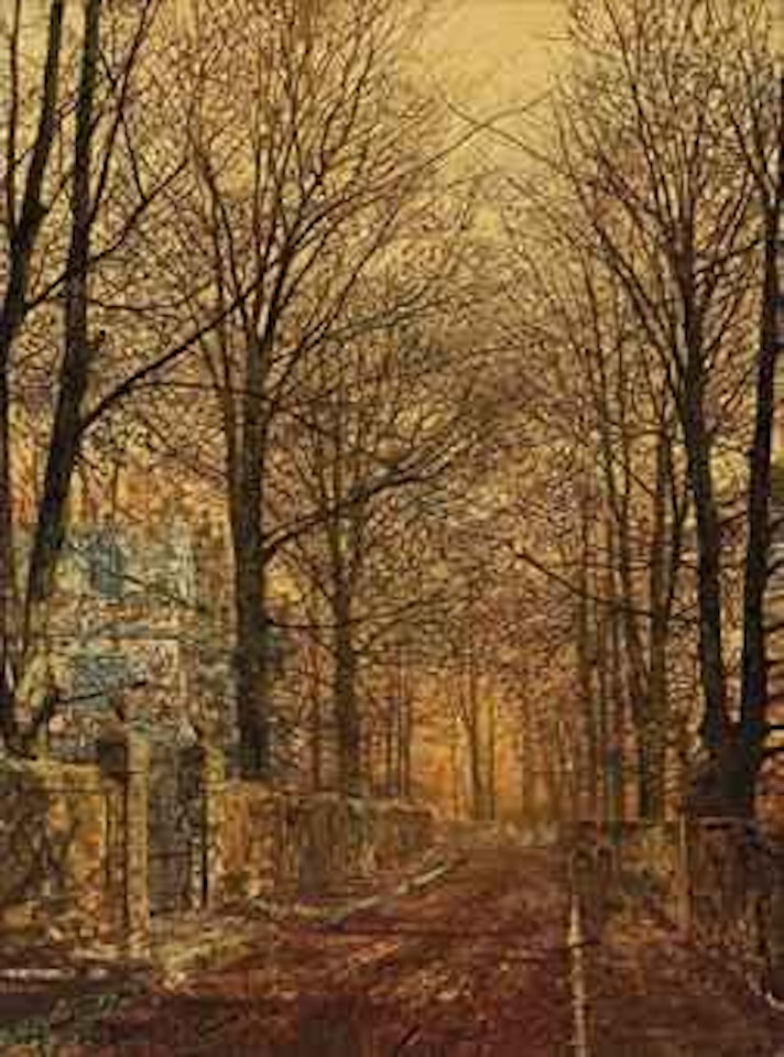 In the golden olden time by John Atkinson Grimshaw