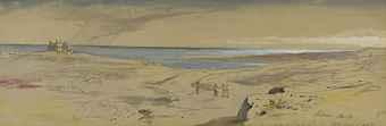 Selmun, Malta by Edward Lear