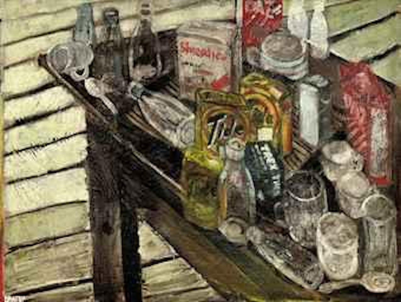 Tonked Still Life by John Bratby