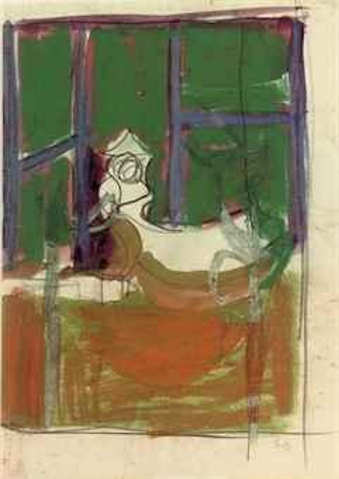 Study for Staring Tree Form by Graham Sutherland