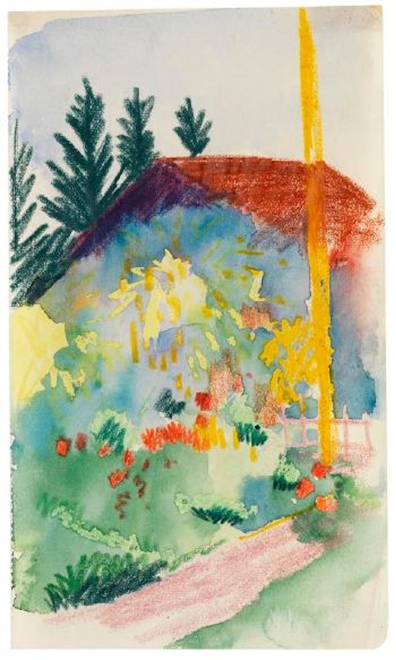Gartenhaus by August Macke