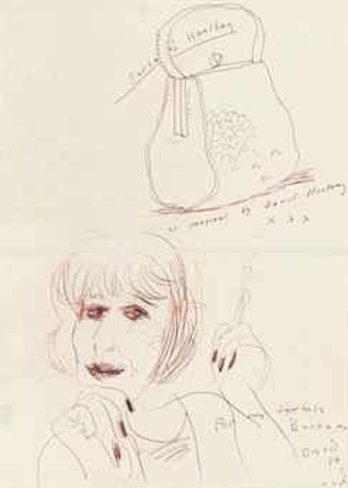Barbara's Handbag by David Hockney