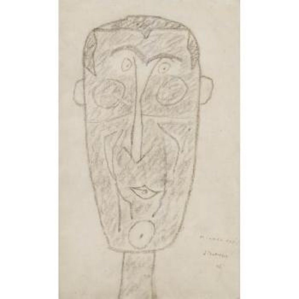Michel TapiÃ© by Jean Dubuffet
