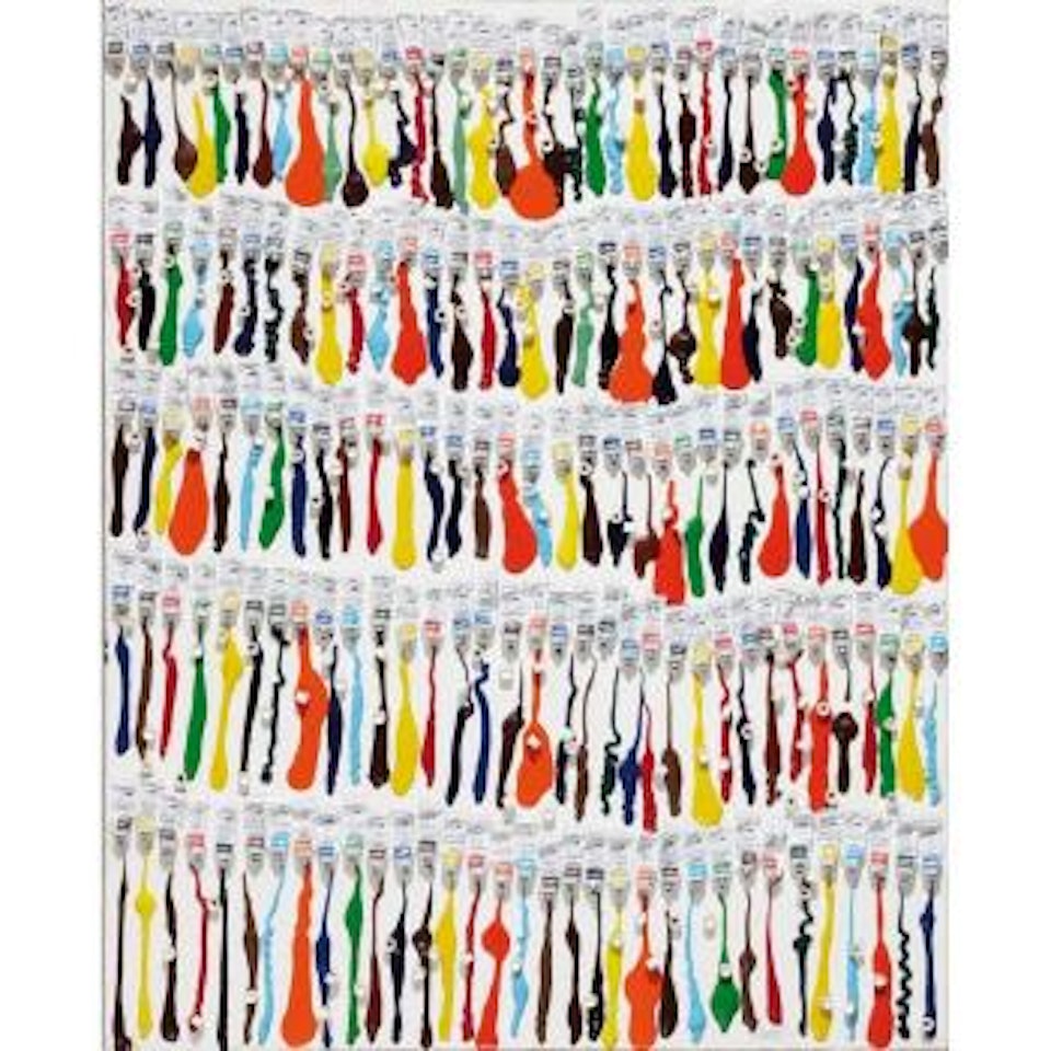 Harpe De Couleurs by Arman